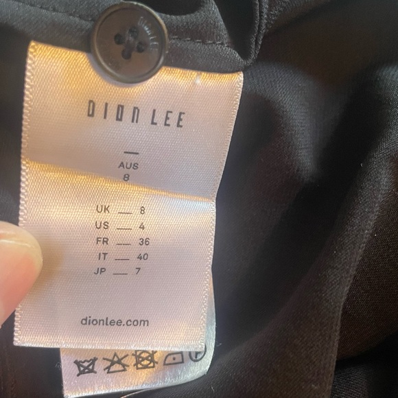 2018 DION LEE SILK TIE TUNIC DRESS - Picture 7 of 13